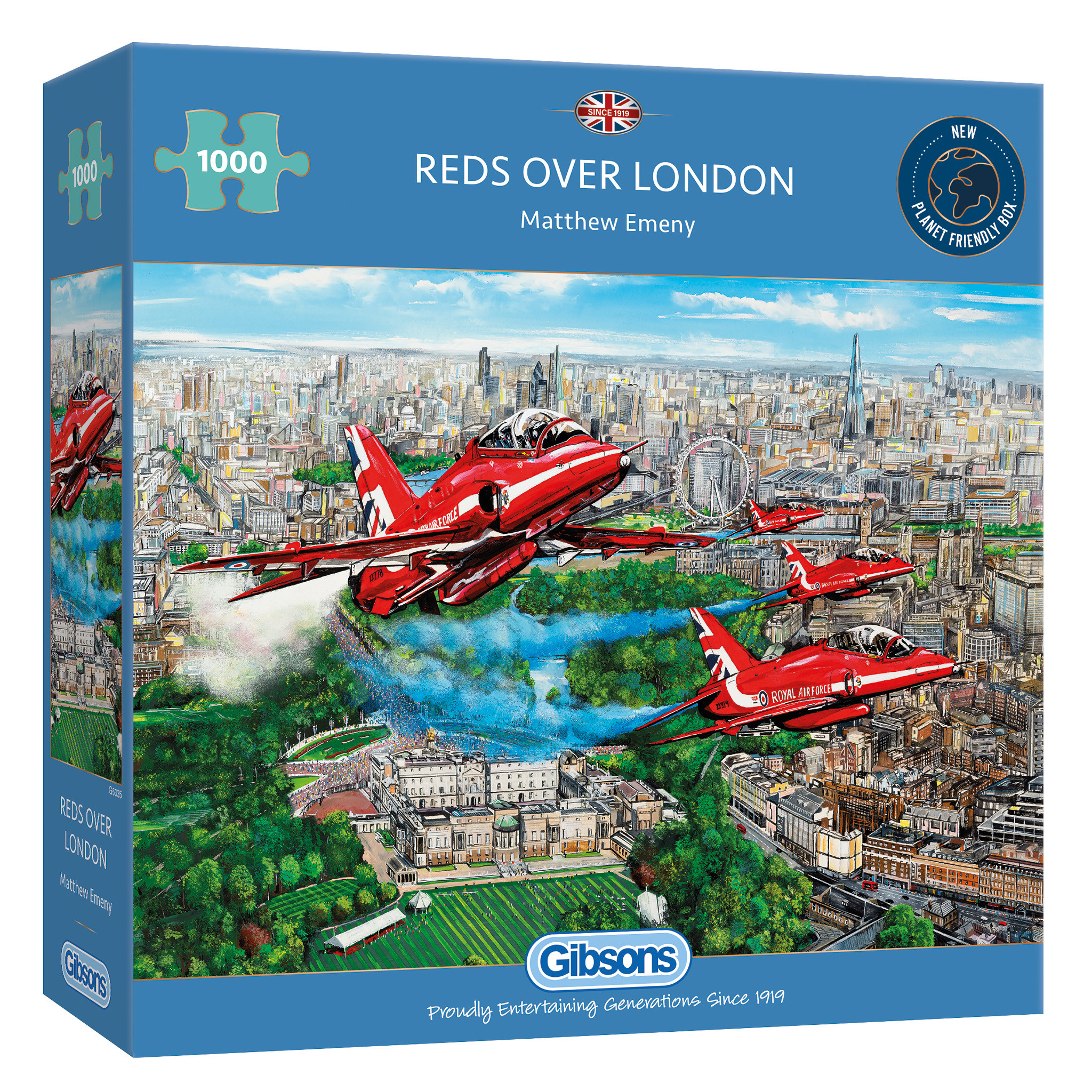 Jigsaw: Reds Over London (1000 pce)