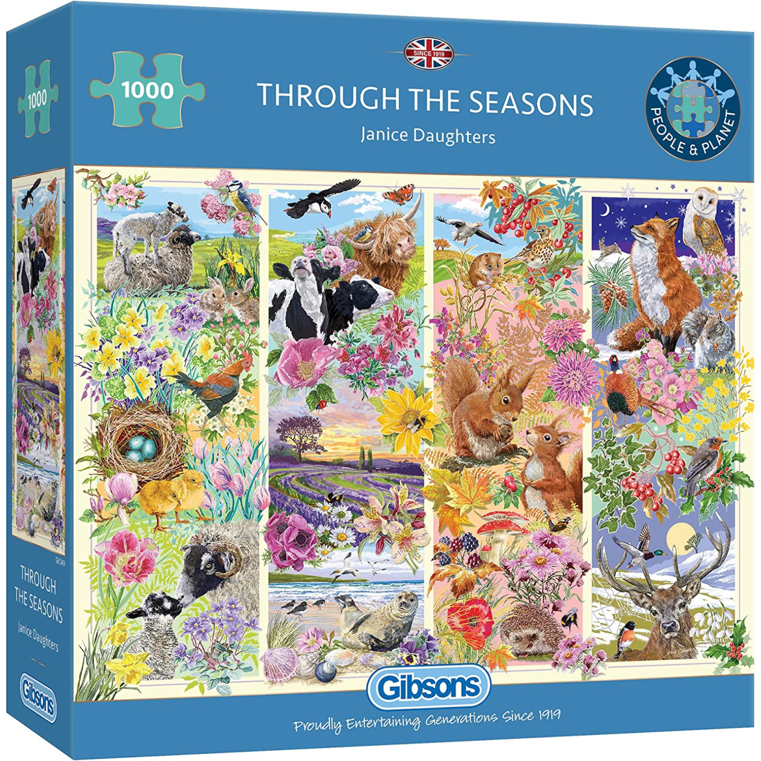 Jigsaw: Through the Seasons (1000 pce)
