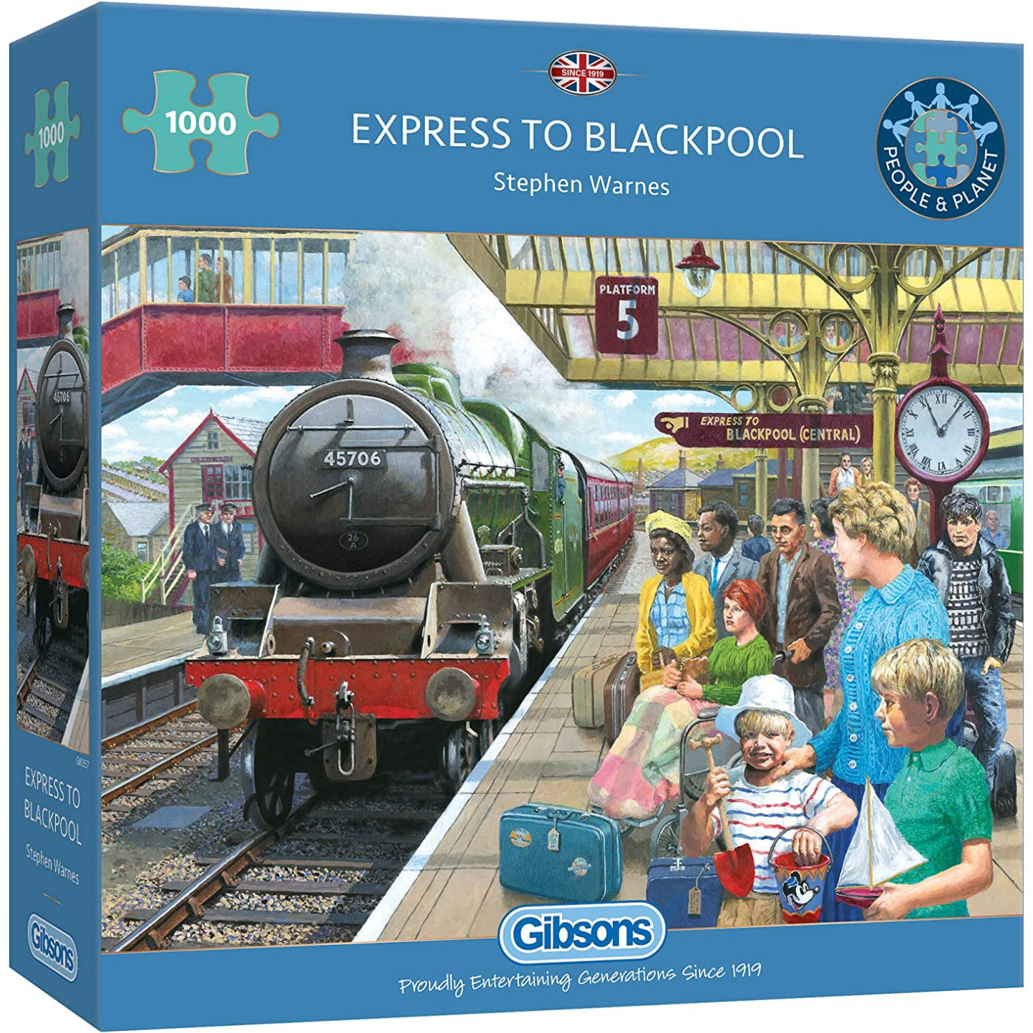 Jigsaw: Express to Blackpool (1000 pce) (E.O.L.)