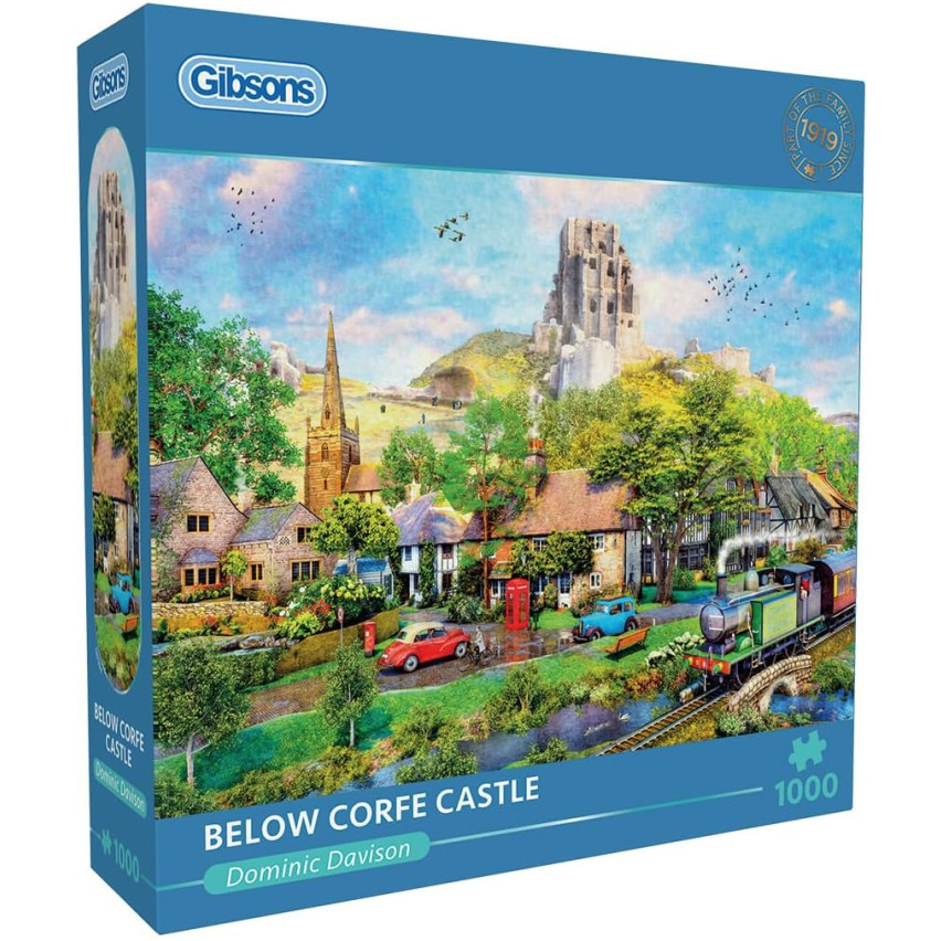 Jigsaw: Below Corfe Castle (1000 pce)