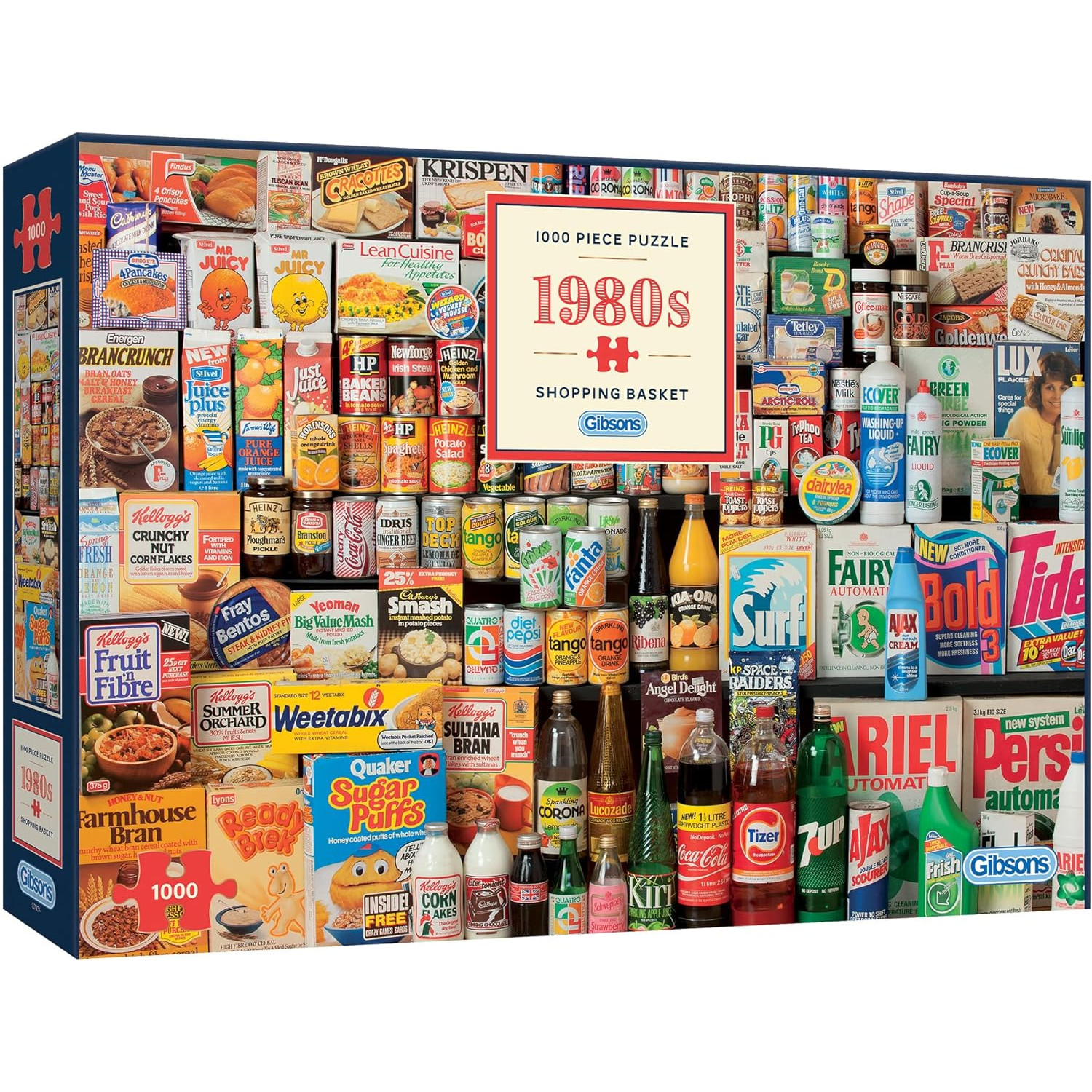 Jigsaw: 1980's Shopping Basket (1000 pce)