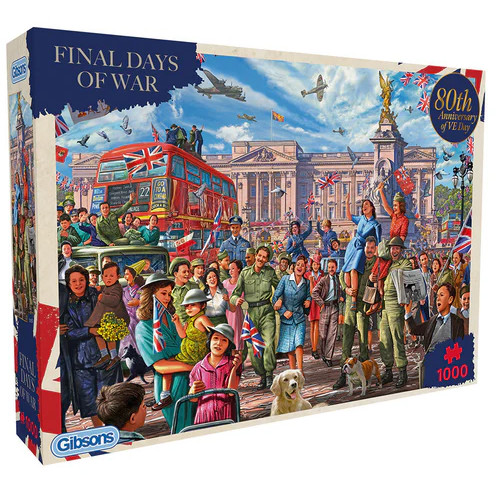 Jigsaw: Final Days of War (80th Anniversary of the end of WW2) (1000 pce)