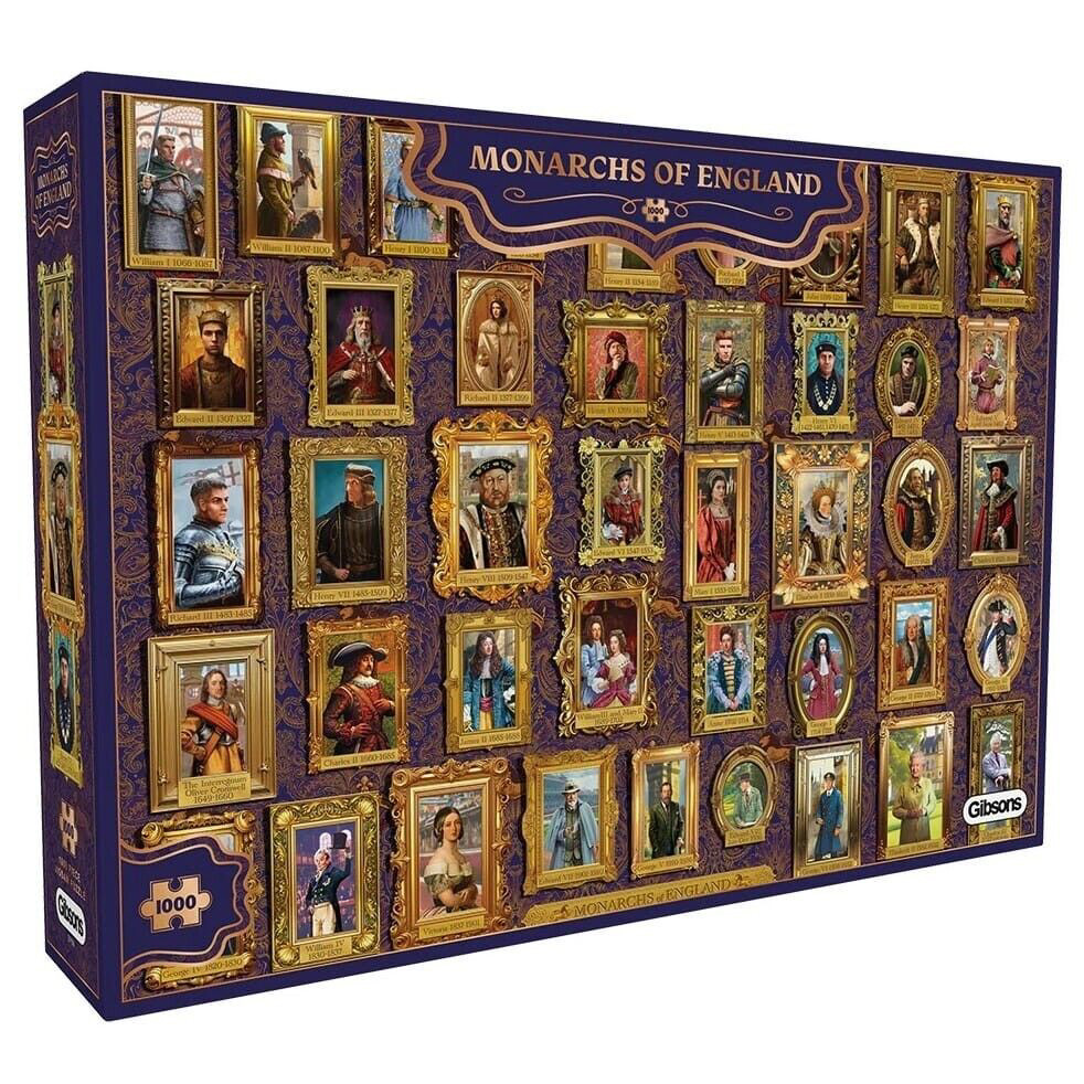 Jigsaw: Monarchs of England (1000 pce)