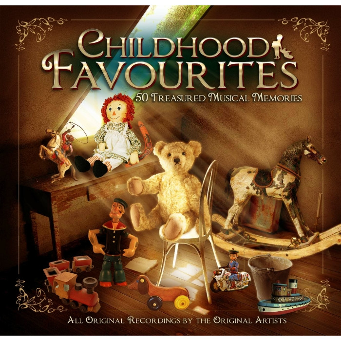 Childhood Favourites - 50 Treasured Musical Memories (2 CDs) (E.O.L.) - SAVE 20% !!
