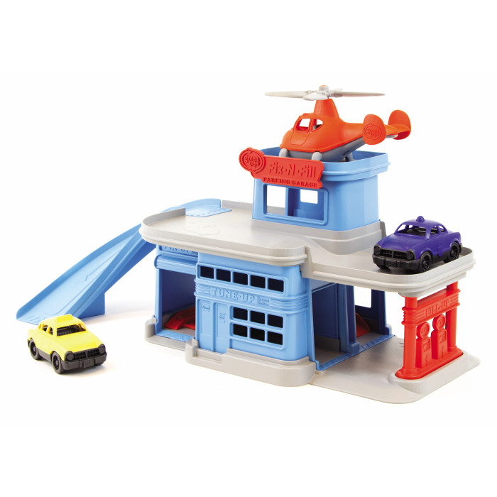 Green Toys Parking Garage (500 x 360mm) (E.O.L.) - SAVE 25% !!