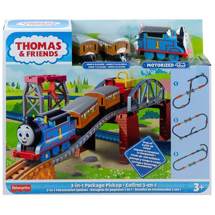 TT Trackmaster Motorised: 3-in-1 Package Pickup AEG Playset