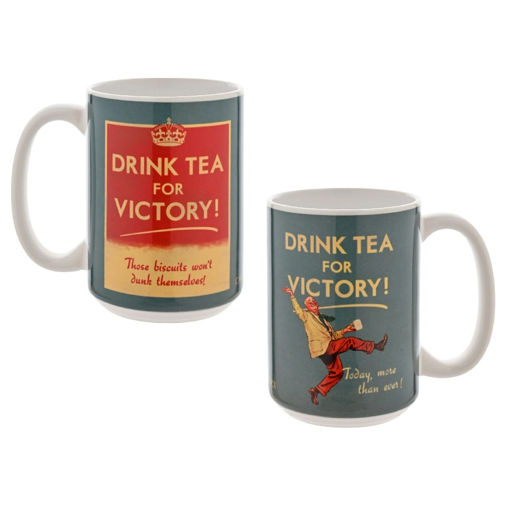 Civil Defence Mug - Drink Tea for Victory (426ml) (boxed) (NEW)