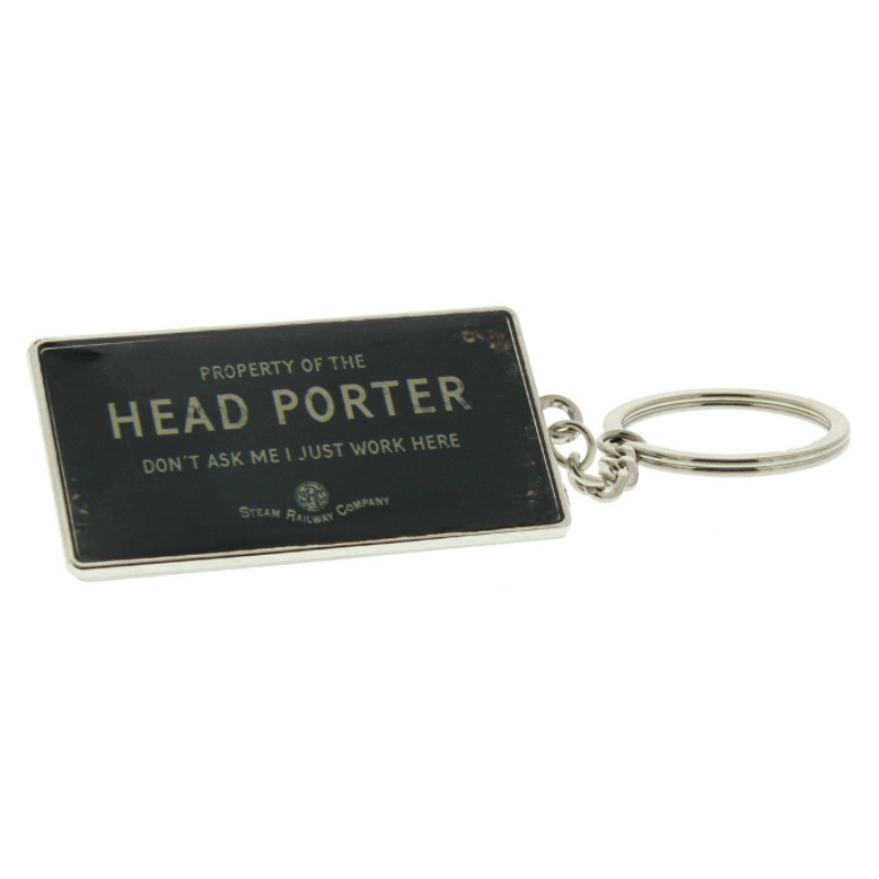 Steam Railway Co. Keyring - Head Porter (open box hanger) (E.O.L.) - SAVE 25% !!