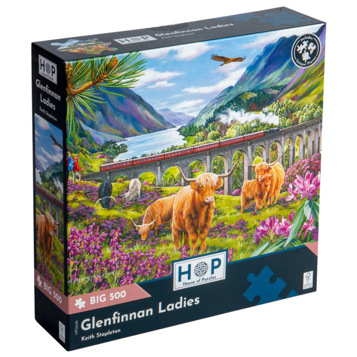 Jigsaw: Glenfinnan Ladies (Big 500 pce) (NEW)