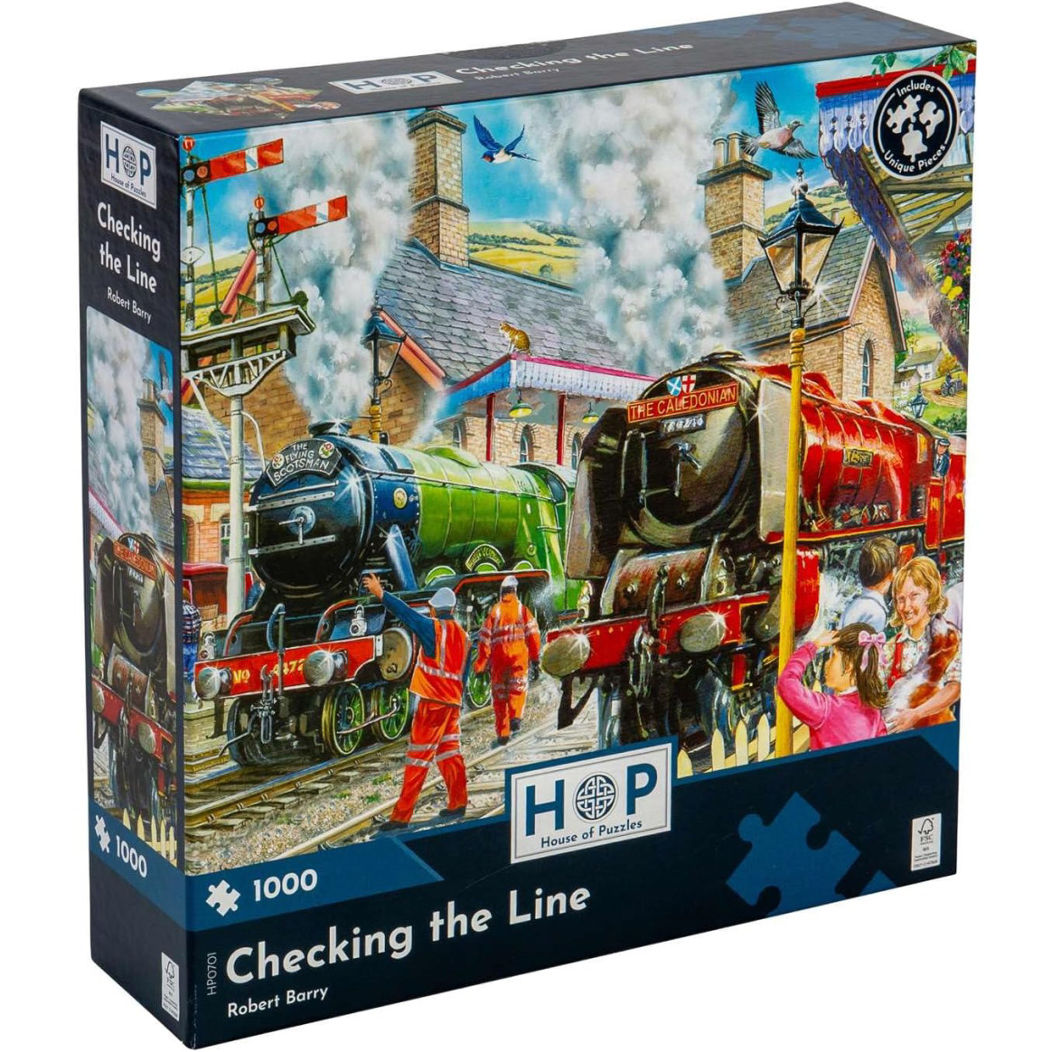 Jigsaw: Checking the Line (1000 pce)