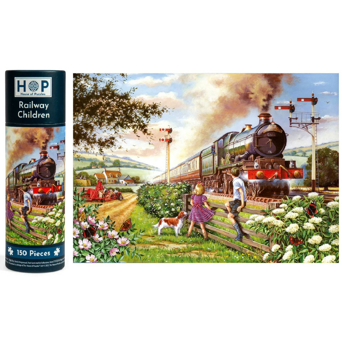 Jigsaw: Railway Children (150 pce in Puzzle Tube) (NEW)