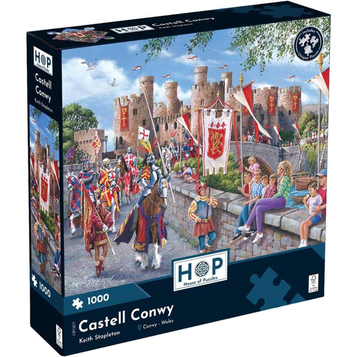 Jigsaw: Castell Conwy (1000 pce) (NEW)