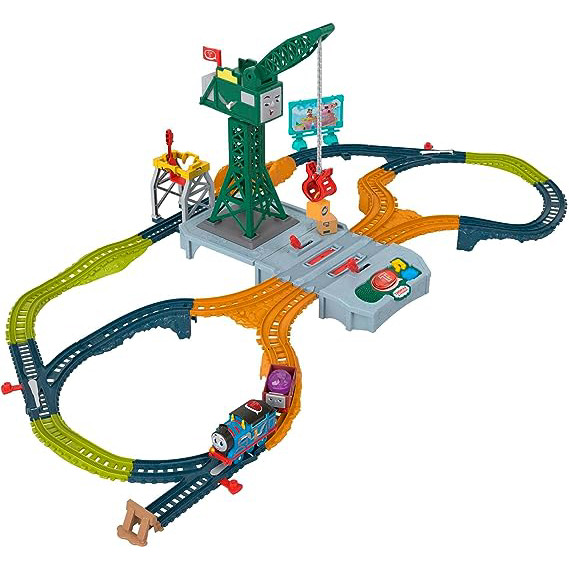 TT Trackmaster Motorised: Talking Cranky Delivery Train Set (E.O.L.)