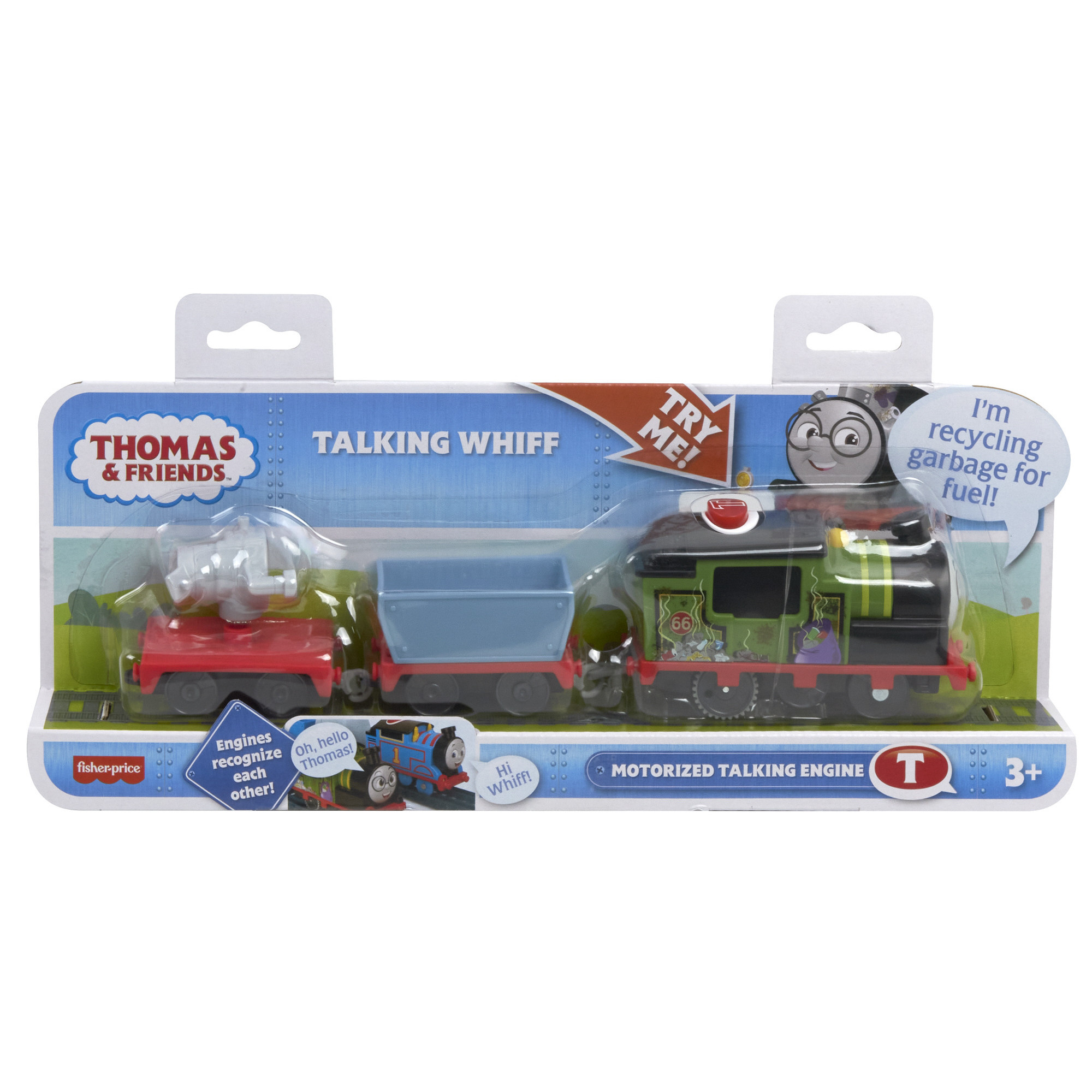 TT Trackmaster Motorised: Talking Whiff AEG (E.O.L.)