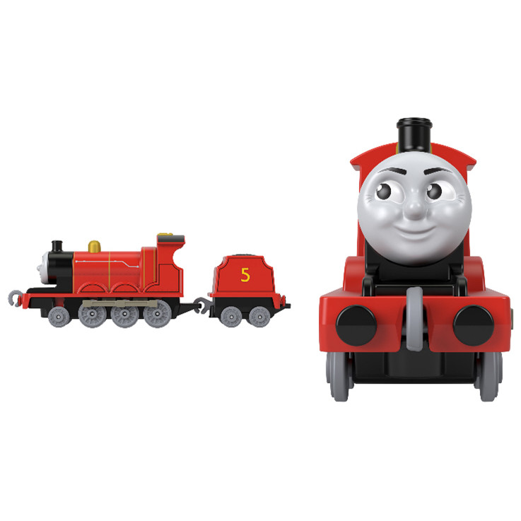 TT Trackmaster Push Along: James Classic with Push Rod (E.O.L.)