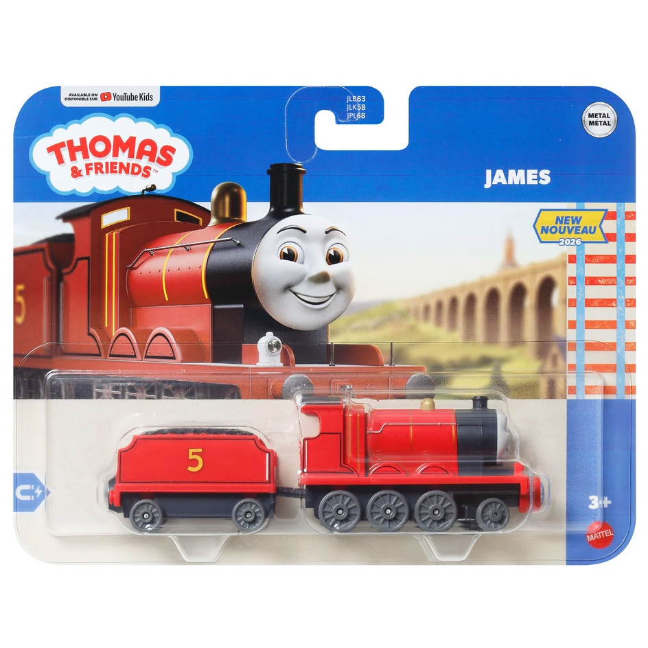 Thomas & Friends Deluxe Metal Engine: James (NEW) (Due Jun / Jul)