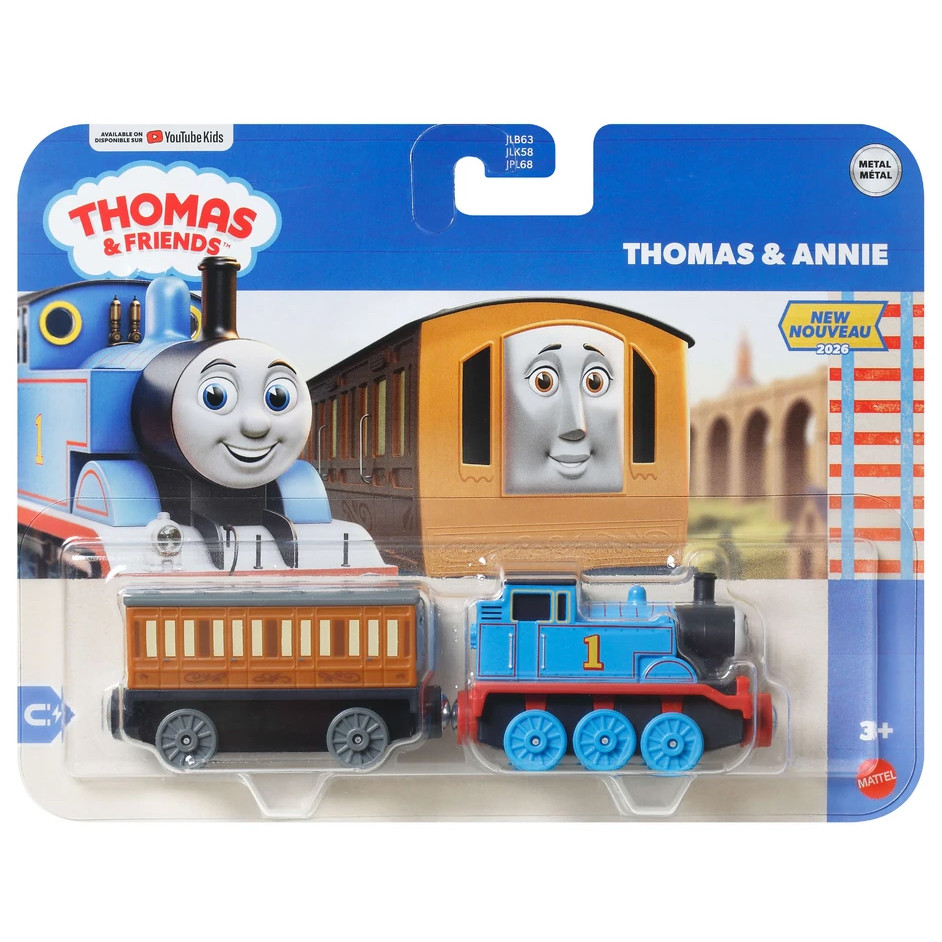 Thomas & Friends Deluxe Metal Engine: Thomas & Annie (NEW) (Due Jun / Jul)