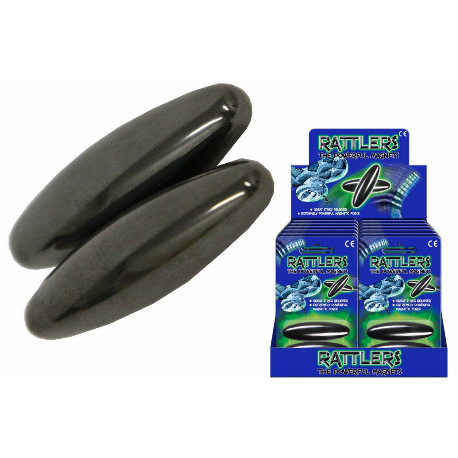 Singing Rattlesnake Eyes Magnets (6cm)