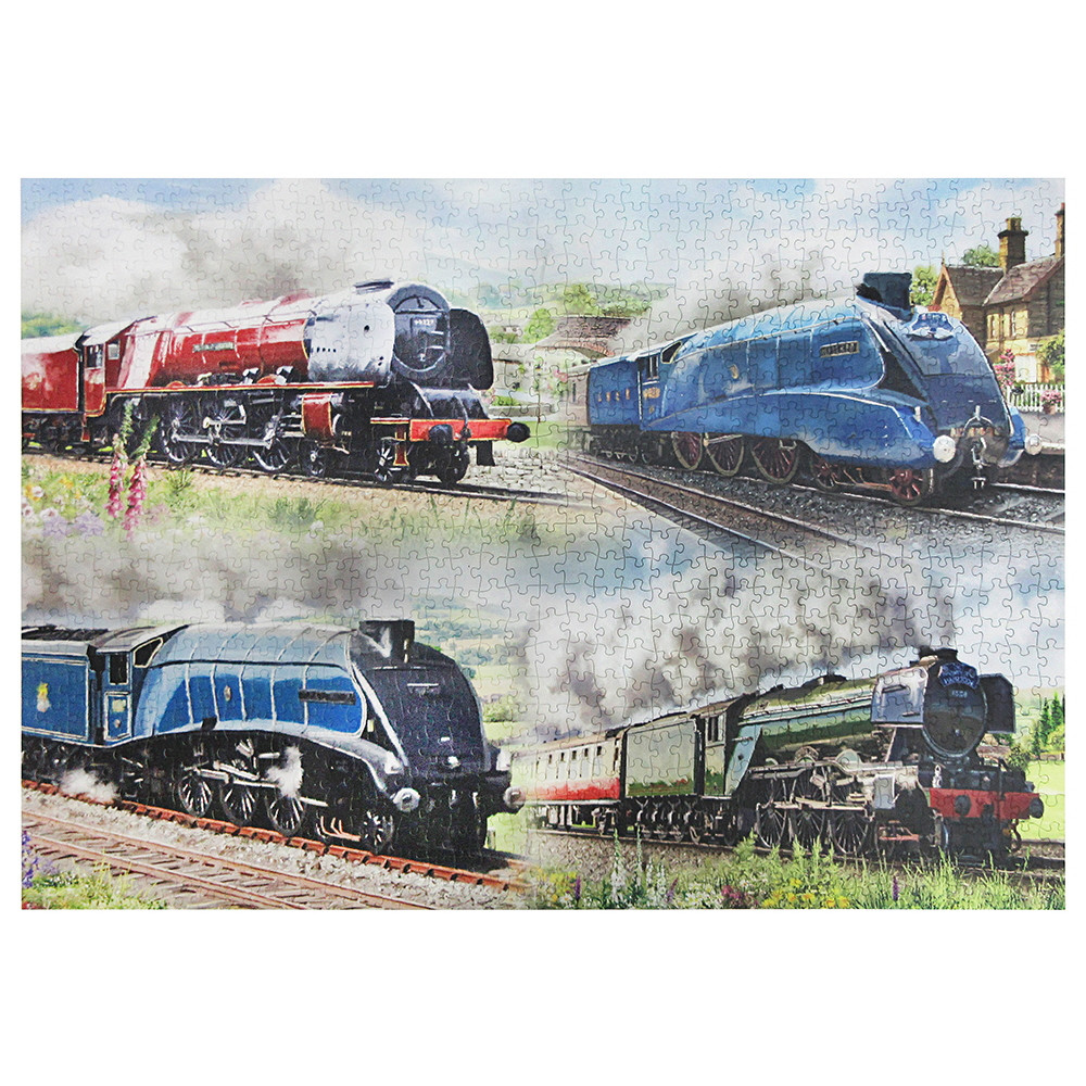 Jigsaw: Classic Trains (1000 pce) (NEW)