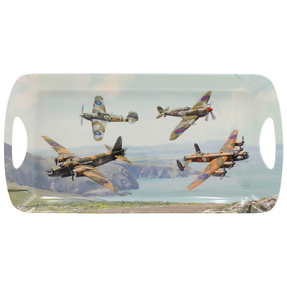 Classic Planes Melamine Tray - Medium (40 x 20 x 5cm) (NEW)