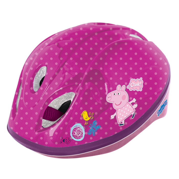 Peppa Pig Safety Helmet (Fits heads size 48 to 52cm) (E.O.L.) - SAVE 50% !!
