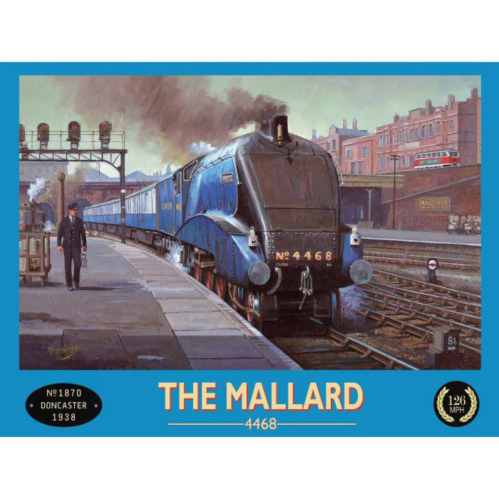 Medium Metal Sign (RL): The Mallard 4468