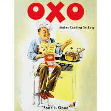 Mini Metal Sign (FH): Oxo