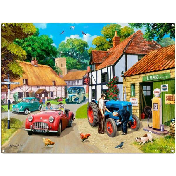 Metal Fridge Magnet (CM): Running Repairs (TR3, Fordson, Morris Minor) (E.O.L.) - SAVE 25% !!