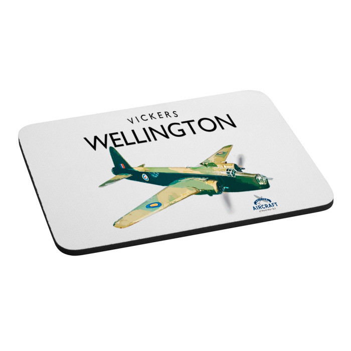British Aircraft of WWI & WWII Mouse Mat: Vickers Wellington