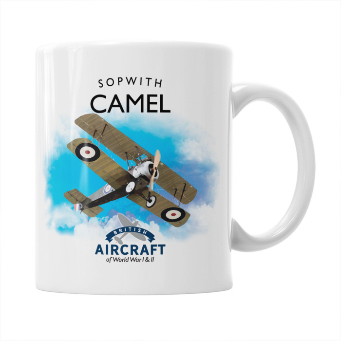 British Aircraft of WWI & WWII Mug: Sopwith Camel (ind. boxed)
