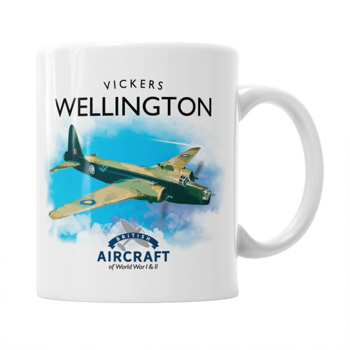 British Aircraft of WWI & WWII Mug: Vickers Wellington (ind. boxed)