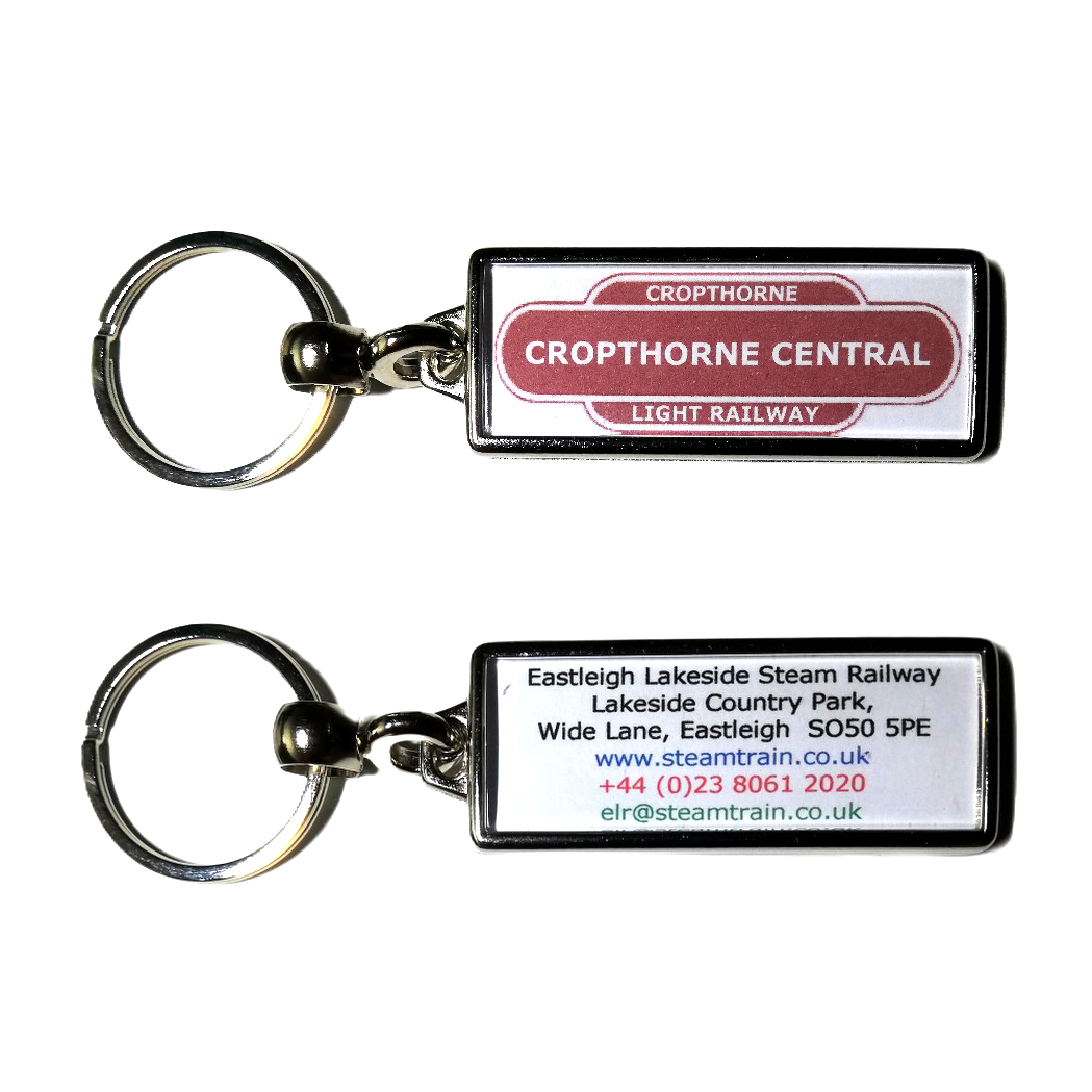 Metal Keyring (18 x 50mm 2-sided image)