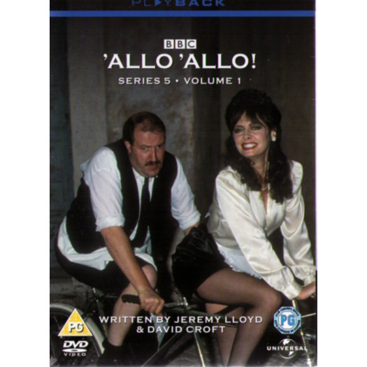 Allo Allo Series 5 Volume 1 DVD (Box Set) (E.O.L.) - SAVE 70% !!