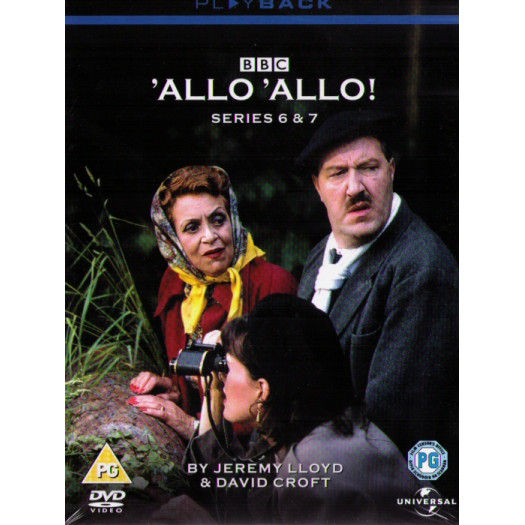 Allo Allo Series 6 & 7 DVD (Box Set) (E.O.L.) - SAVE 70% !!