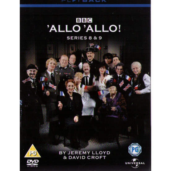Allo Allo Series 8 & 9 DVD (Box Set) (E.O.L.) - SAVE 70% !!