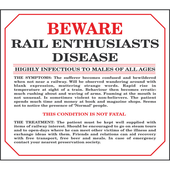 (HIDDEN) Replica E/S: Rail Enthusiast Disease