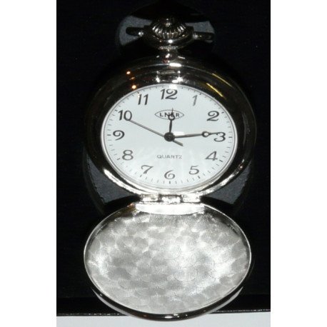 Pocket Watch QA (Silver Tone) - LNER (Pres. Box)