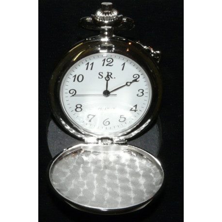 Pocket Watch QA (Silver Tone) - SR (Pres. Box)