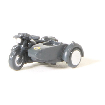 BSA Motorbike & Sidecar - RAF Blue (1:148)