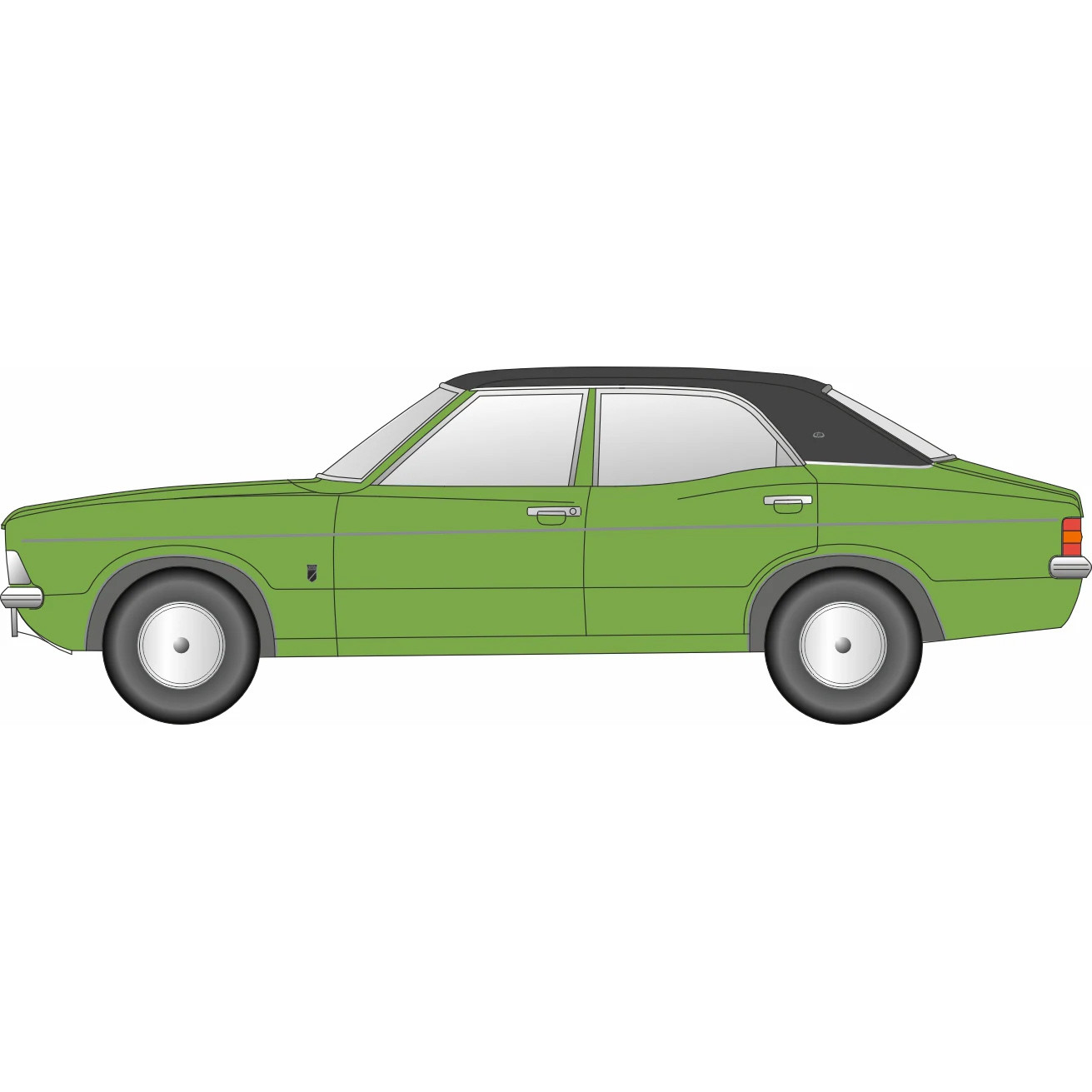 Ford Cortina MkIII - Onyx Green (1:148) (NEW) (Due Q4/2026) (ADV-R)