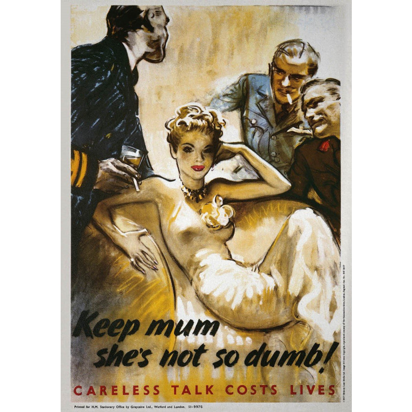 Postcard (Spirit of Britain) - She's Not So Dumb! (E.O.L.) - SAVE 15% !!