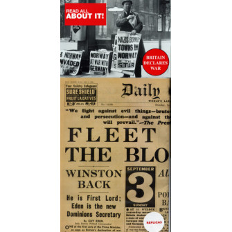 Replica Newspaper: Britain Declares War