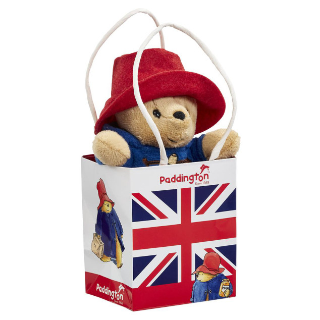 Classic Paddington Plush in Union Jack Bag (13cm) (0 Mths+)