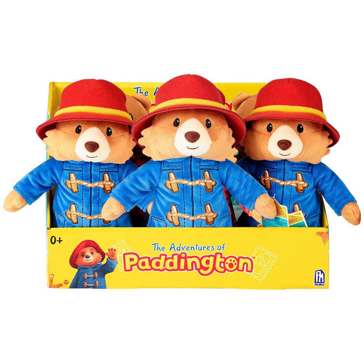 The Adventures of Paddington TV Soft Toy (20cm) (CDU) (0 Mths+) (NEW)