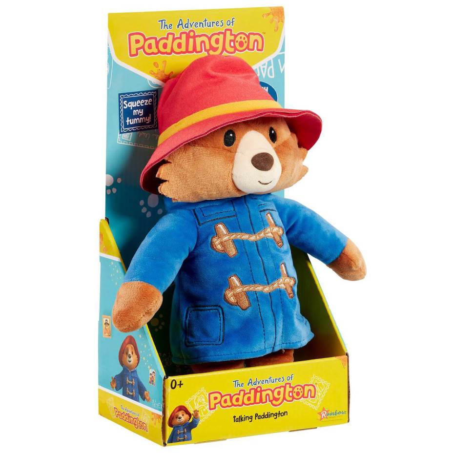 The Adventures of Paddington TV Talking Soft Toy (28cm) (0 Mths+)