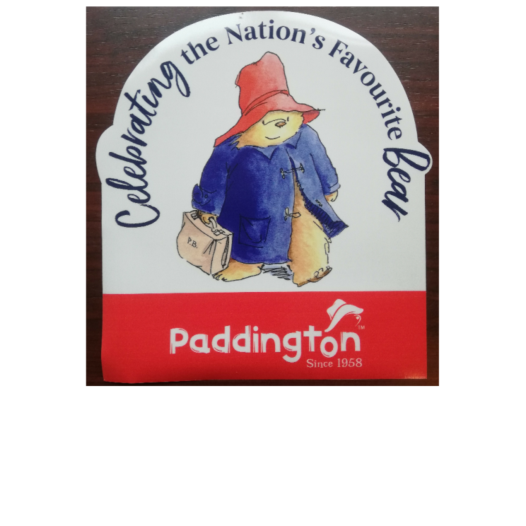 Classic Paddington Window Sticker