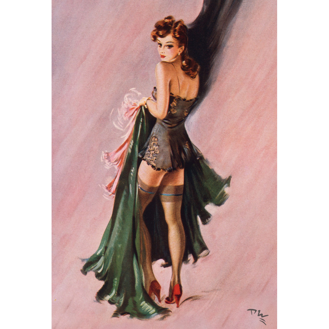 Magnet (Wartime Pin-Ups) - About Turn! (E.O.L.) - SAVE 15% !!