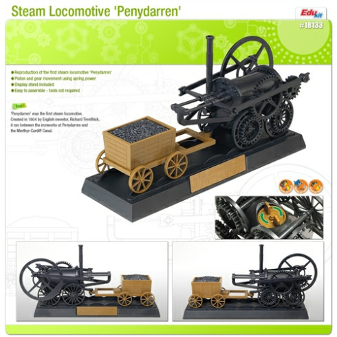 Academy Educational Kit - Trevithick's First Steam Locomotive 'Penydarren'