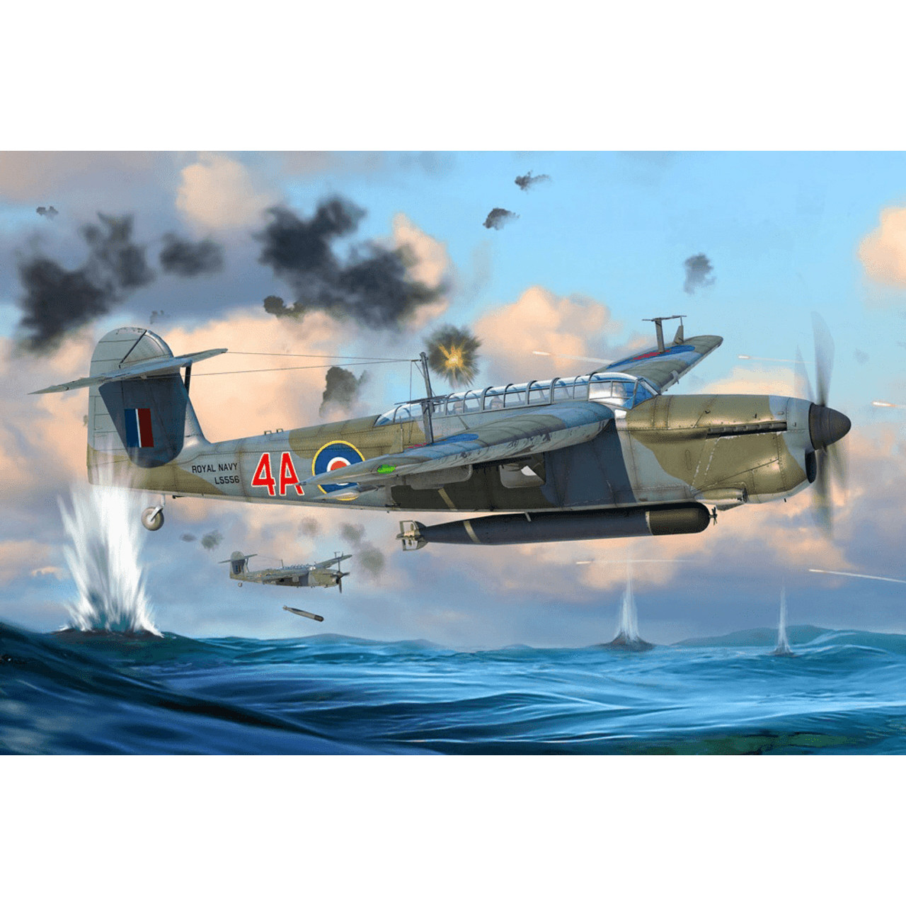 Trumpeter 1:48 Aircraft Kit - British Royal Navy Fairey Barracuda Mk II WWII Torpedo Bomber (NEW)