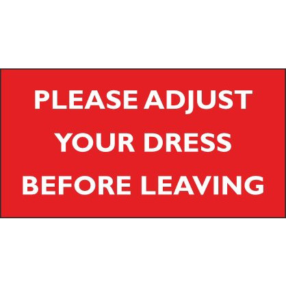 Replica E/S: Please Adjust Your Dress Before Leaving